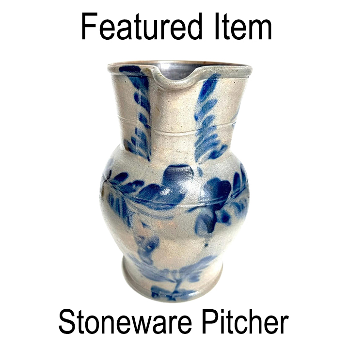 Stoneware Pitcher