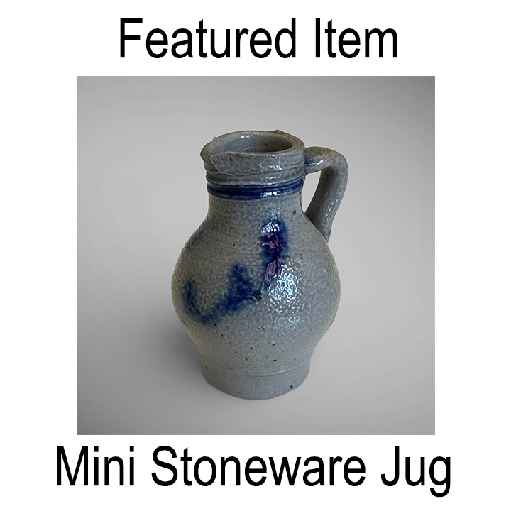 Miniature Stoneware Pitcher